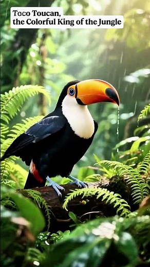 Amazing Toco Toucan Facts | The Colorful King of the Jungle 🦜🌴