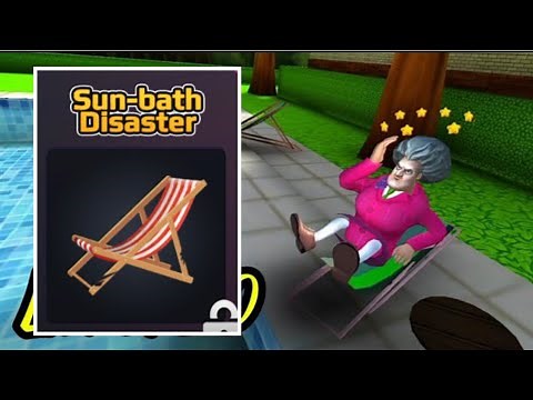 Scary Teacher 3D Level 10 Sun Bath Disaster