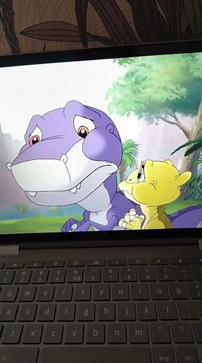 the land before time chomper want's to go back to the mysterious Beyond