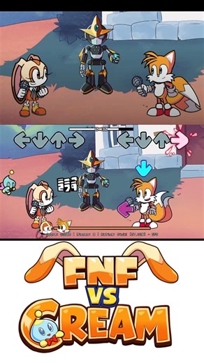 FNF: VS Cream the Rabbit V2.5 "Ears n Tails" (Old version) #fnf #fnfmod