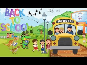 How Do Dinosaurs Go To School? back to school- animated read aloud book-