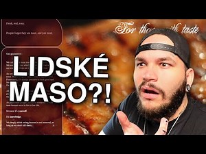 Prodej lidského masa? - Dark Web Průzkum