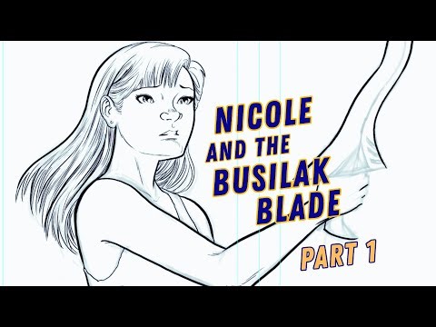 Inking a Character That Holds Focus and Readiness - Comic Process for The Children of Bathala Vol 4