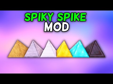 Minecraft: SPIKY SPIKES MOD | Minecraft Mods Showcase 1.19+