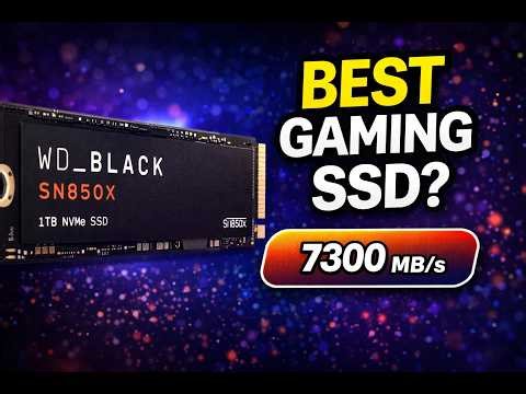 Best Gaming SSD Right Now? WD_BLACK SN850X 1TB Review