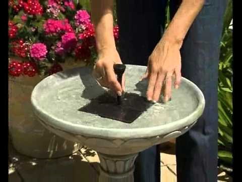 How to assemble a Smart Solar single tier fountain