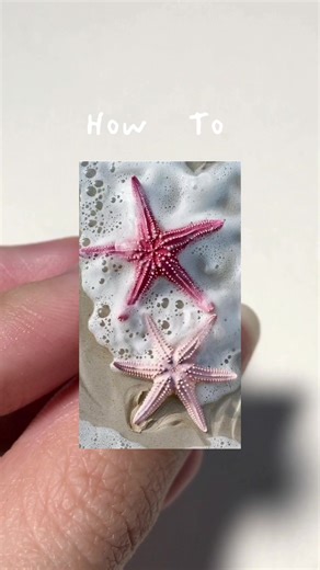 Starfish Nail Art Tutorial for Gorgeous Press-On Nails