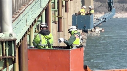Fire Island Inlet Bridge undergoes routine inspection following viral video showing hole in roadway