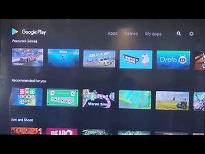 How to download application on your TCL android smart TV from Play store.