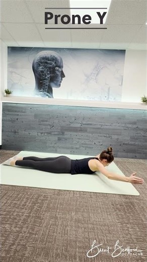 Fix Rounded Shoulders With This Simple Exercise. Prone Y's