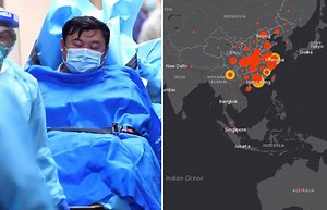 Coronavirus heat map: Interactive website shows terrifying outbreak spreading around the world in 'near real time'