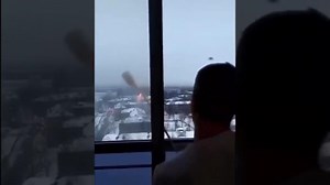 Launch fireworks from the window