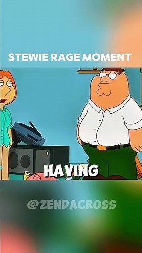 Stewie throwing a tantrum😂🔥