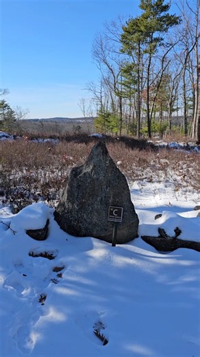 Just in time for the Winter Solstice, America's Stonehenge has been turned into a winter wonderland! Visit the historic site and museum in Salem, New Hampshire to experience New England' beautiful snowy scenery and explore its fascinating ancient history! #americasstonehenge #winter #wintersolstice #snow #newhampshire #newengland #historicsite #museum #history #standingstones | America's Stonehenge