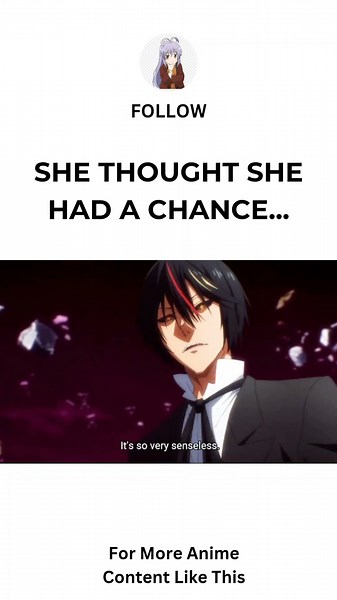 She Thought She Had a Chance...