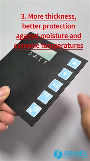 Why Thickness Matters in a Membrane Switch — JRPanel Explains 📏⚙️ #membraneswitch #factory