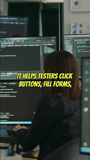 What is Selenium WebDriver? Explained in 30 Seconds #Shorts