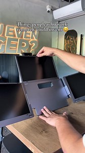 Saves so much time 😭🥹 #tech #techgadgets #newtech #monitor #wfh #coolfinds #coolgadgets #tech #amazonfinds | Aura-Displays.com