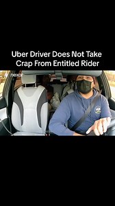 1.9M views · 28K reactions | Uber Driver Does Not Take Crap From Entitled Rider #fyp #foryou #foryoupage #uber #lyft #uberdriver #taxidriver #taxi #uberride #dashca | Sparrkers | Facebook