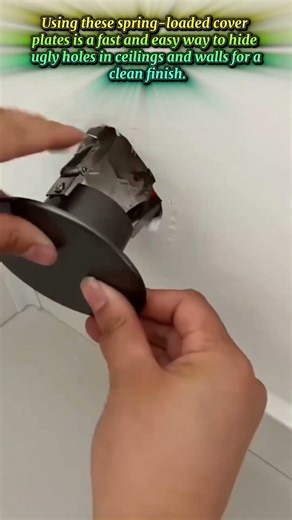 Smart Way To Hide Ceiling And Wall Holes Quickly