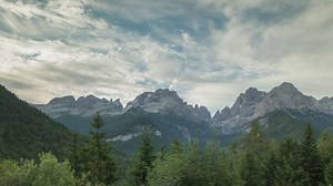 Amazing mountains in the Alps. - Free Stock Video
