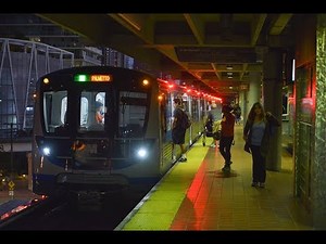 NEW Miami Metrorail Cars First Day in Service!
