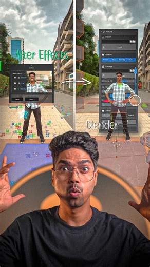 NPS3D on Instagram: "After Effects ➜ Blender in ONE CLICK! 🎬 "AeBlink" transfers your camera, nulls & solids instantly — auto setup, world-scale control & easy workflow. Made by a creator, for creators. Export → Import → Create. #b3d #vfx #ae #aftereffects #blender3d #cgi #fooh #digitalart #tool #addon"