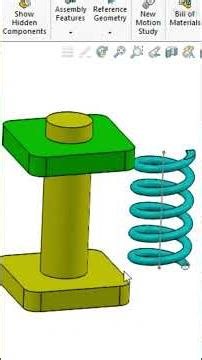 Solidworks Trick #15 Dynamic Spring