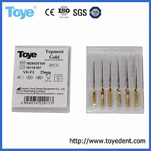 [Hot Item] Dental Niti Material Tg-6 Taper Engine Endodontic Root Canal Files