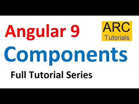 Angular 9 Tutorial For Beginners #10 - Components