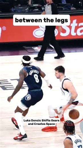 Luka Doncic Shifts Gears and Creates Space #lukadoncic #nba #basketball #nbahighlights #shorts