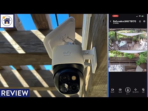 REVIEW: eufy Security SoloCam S340 Solar Security Camera Easy Install, Tracks People and Vehicles