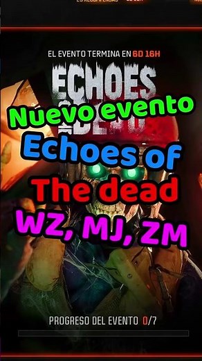 Nuevo Evento Echoes of the Dead | Evento Black Ops 6