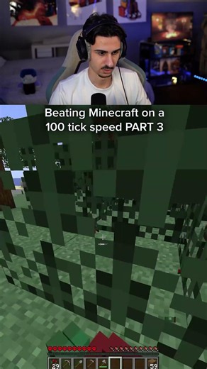 Beating Minecraft on 100 tick speed...part 3