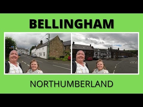 A walk into BELLINGHAM from C&C club site - Northumberland