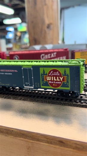 I love little funny Easter eggs in model train layouts!! #trains #modeltrains #modelrailroad #hoscale