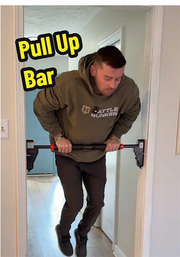 Heavy Duty Doorway Pull Up Bar: Core & Strength Test