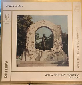 Johann Strauss Jr., Vienna Symphony Orchestra Conducted By Paul Walter - Waltzes By Johann Strauss Jr.