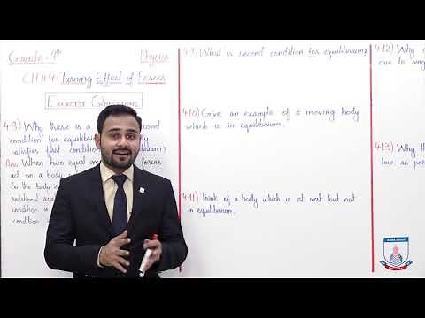 Class 9 - Physics - Chapter 4 - Lecture 9 - Exercise Questions (4.8 to 4.14) - Allied Schools