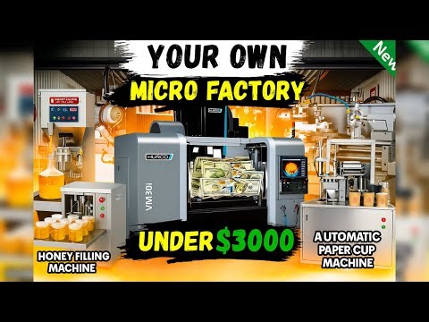 Small Chinese Machines That Turn Any Room Into a Money-Making Microfactory
