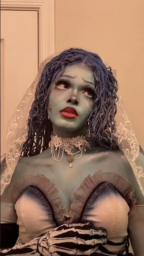 corpse bride cosplay! trust the process #corpsebride #timburton #halloween