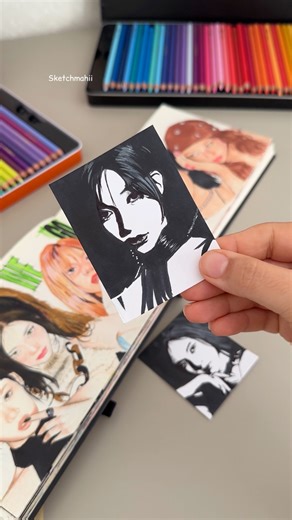 BABYMONSTER Asa Pencil Sketch” |Asa from Babymonster – Pencil Drawing“Asa Sketch Tutorial #tutorial #sketchbook #drawing #artist | Sketchmahiii