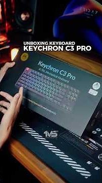 Unboxing keyboard keychron c3 pro wired. #keychron #c3pro #keyboard