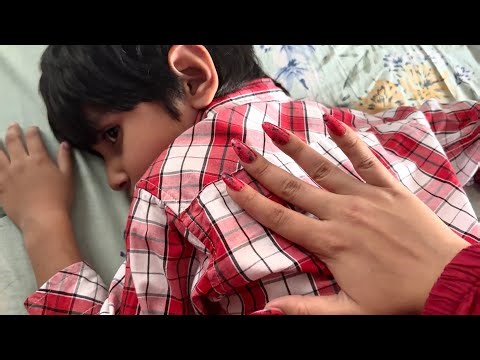 ASMR Back Scratching with Long Nails