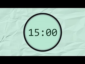 15 Minute Timer | Silent Countdown | Downcount Timers