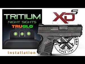 Installing Night Sights on XDs