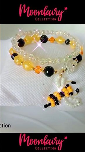 DIY How to Make a Cute Bee Beaded Bracelet?