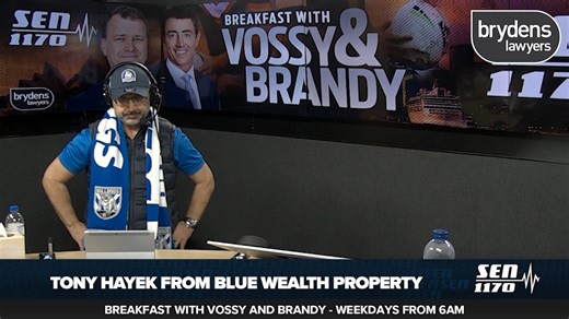 4.5K views · 26 reactions | Friend of the show and Bulldogs super fan Dr. Tony Hayek s still confident in his side's chances on Friday night against the Melbourne Storm. Email Blue Wealth Property at sen@bluewealth.com.au | 1170sen | Facebook