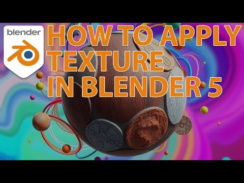HOW TO APPLY DOWNLOADED TEXTURE IN BLENDER 5