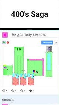 The 400's Saga Band! | #numberblocksbandretro #shorts